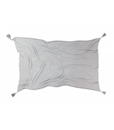 Lorena Canals Kuscheldecke, Ombr Light Grey 120 x 180