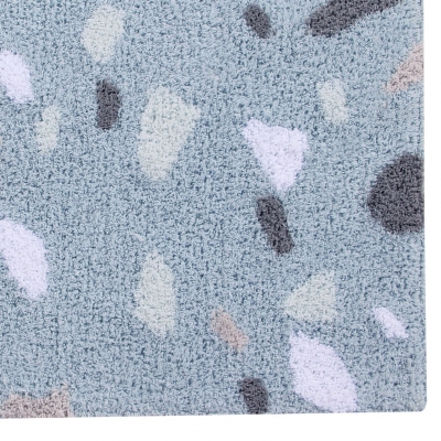 Lorena Canals Kinderteppich, Terrazzo Aquamarine 140 x 200 cm