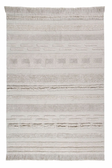 Lorena Canals Kinderteppich, Early Hours Air Dune White, 140 x 200 cm