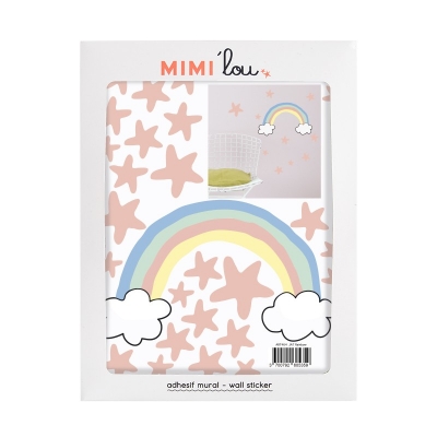 MIMIlou Wandsticker Just a Touch, Regenbogen