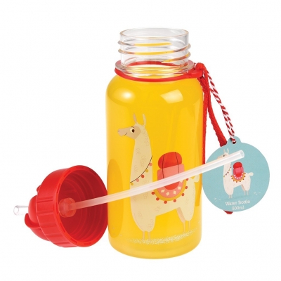 Rex London Strohhalm-Flasche, Llama Dolly