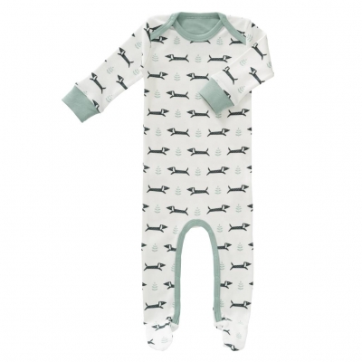 Fresk Babypyjama Bio-Baumwolle, mit Fsschen, Dachsy