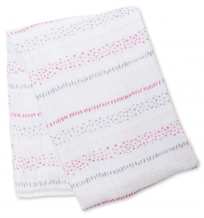 Lulujo Muslin Swaddle Mulltuch - Lovely Dots