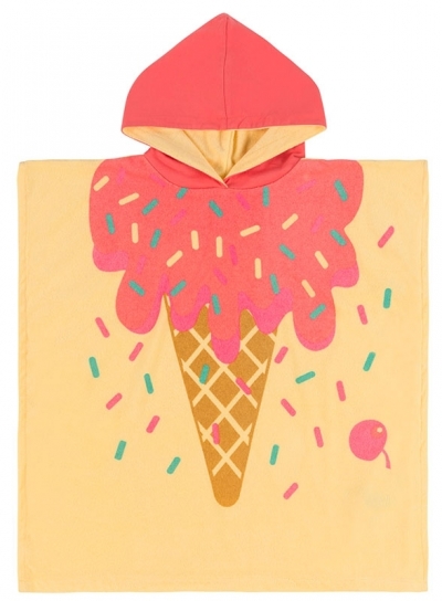 Zoocchini Frotte-Poncho - Ice Cream