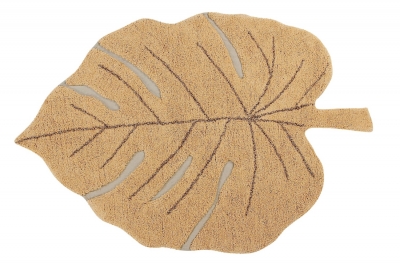 Lorena Canals Kinderteppich, Monstera Honey 120 x 180