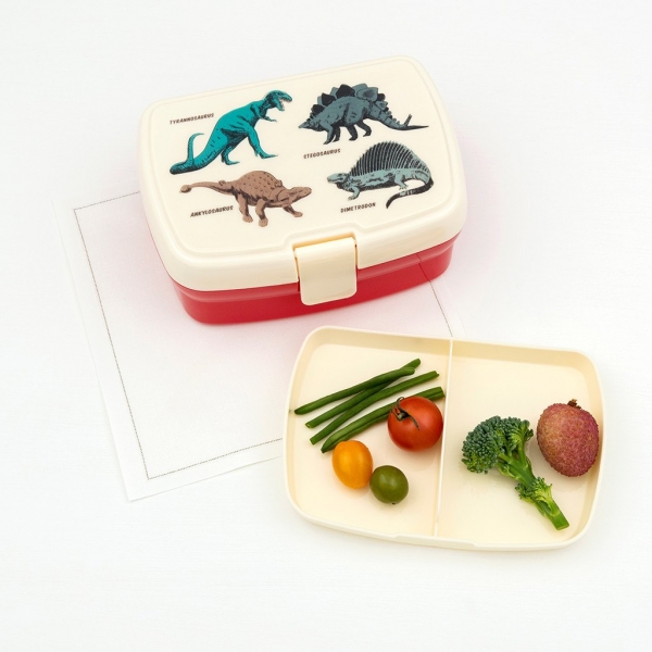 Rex London Lunch Box mit herausnehmbaren Fach, Prehistoric Land