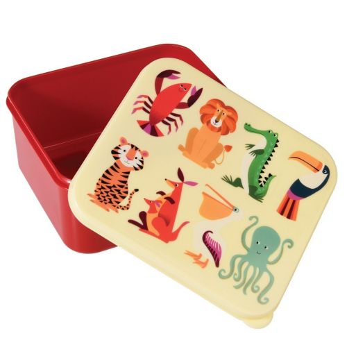 Rex London Lunch Box mit herausnehmbaren Fach, Prehistoric Land