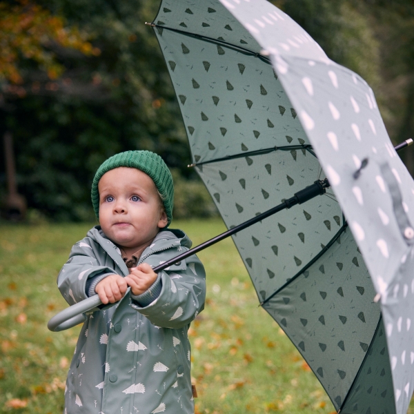 Fresk Kinder Regenschirm, Indigo Dots