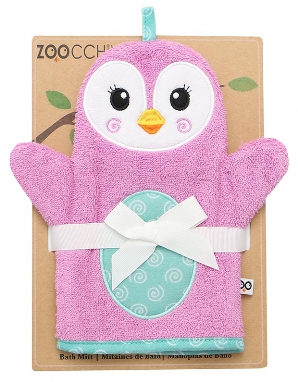 ZOOCCHINI Waschhandschuh, Penny der Pinguin