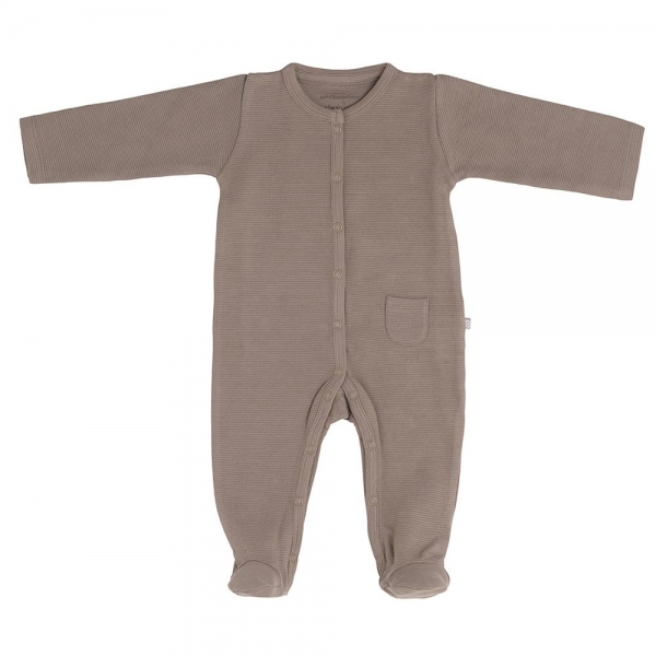 Babys only Strampler mit Fen Pure, Mokka