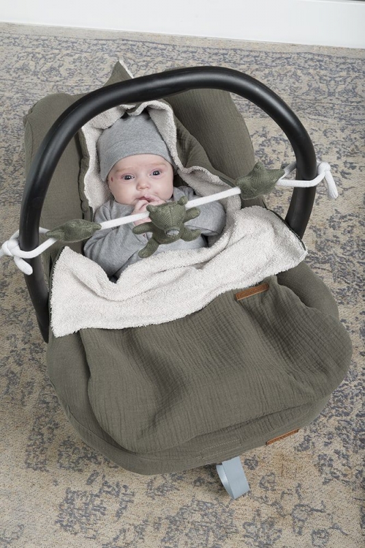 Babys only Sommer Fusack Autositz 0+ Breeze, Ocker