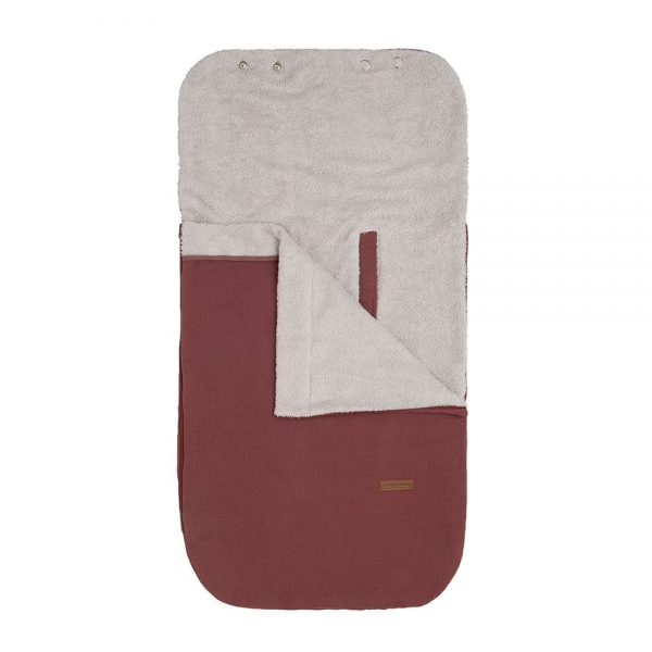 Babys only Sommer Fusssack Autositz 0+ Breeze, Stone Red