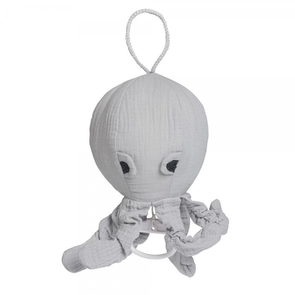 Babys only Spieluhr Oktopus Breeze, Grau