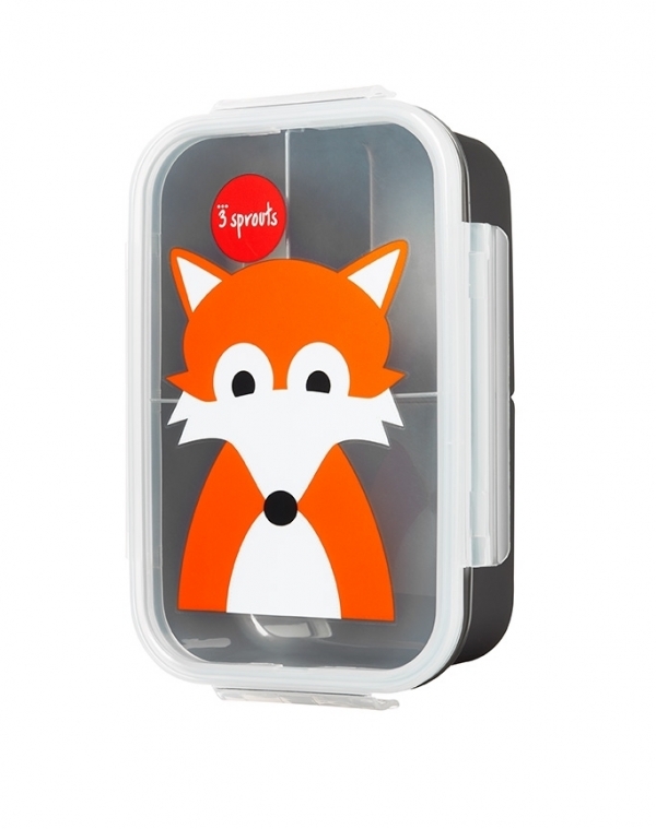 3 sprouts Lunch Box, Fuchs