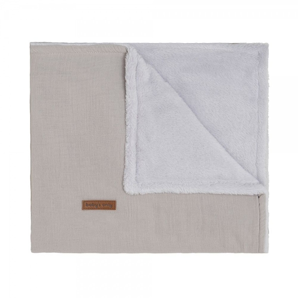 Babys only Babydecke teddyfutter Breeze, Urban Taupe 70 x 95 cm