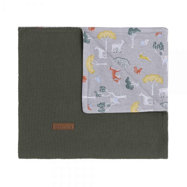 Babys only Babydecke Forest, Khaki 70 x 95 cm