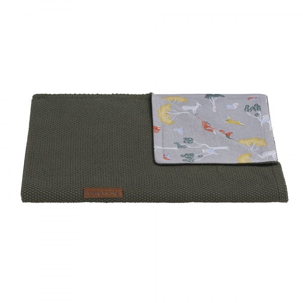 Babys only Babydecke Forest, Khaki 70 x 95 cm