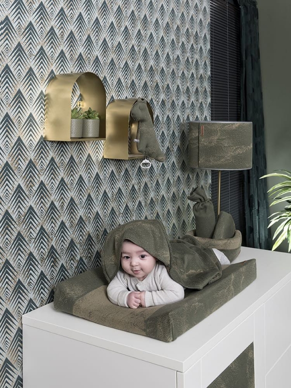 Babys only Kapuzendecke Marble, Khaki/Olive