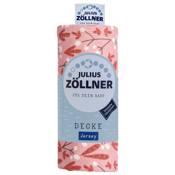 Julius Zllner Decke Jersey gefttert 70/100, Flora