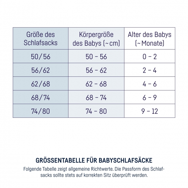 Julius Zllner Babyschlafsack Musselin 50/56, Rost