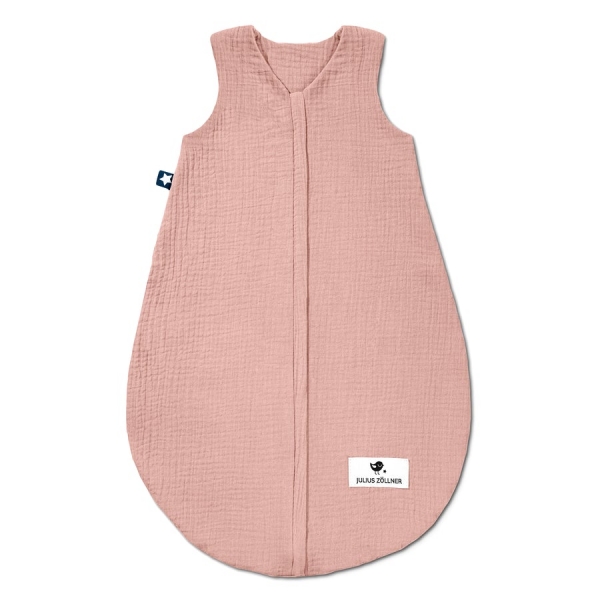 Julius Zllner Sommerschlafsack Musselin 74, Dusty Rose