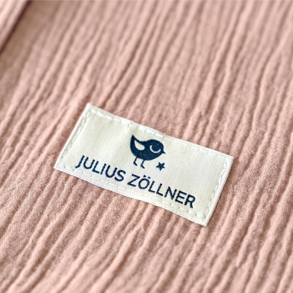 Julius Zllner Sommerschlafsack Musselin 98, Dusty Rose