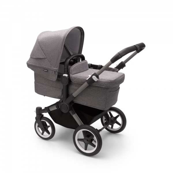 Bugaboo Donkey 5 Mono, Grau meliert/Grau meliert/Graphit