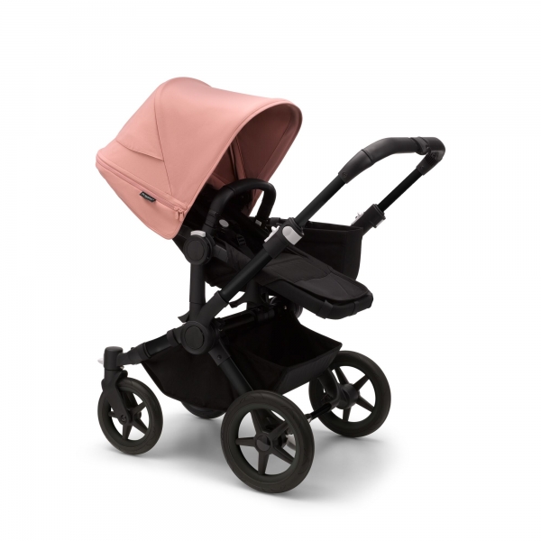 Bugaboo Donkey 5 Mono, Morgenrosa/Schwarz/Schwarz