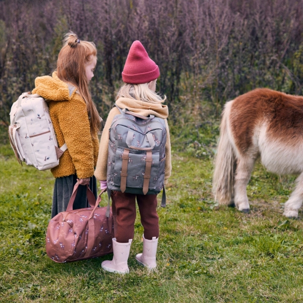 Fresk grosse Wochenende-Tasche, Reh, Olive