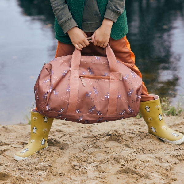 Fresk grosse Wochenende-Tasche, Reh, Amber