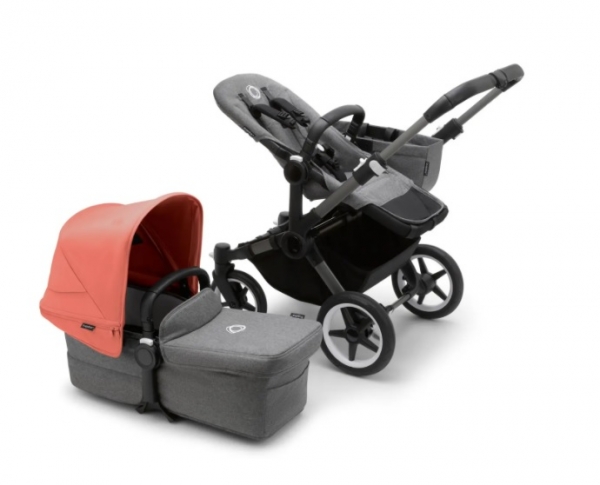 Bugaboo Donkey 5 Mono, Morgenrot/Grau meliert/Graphit