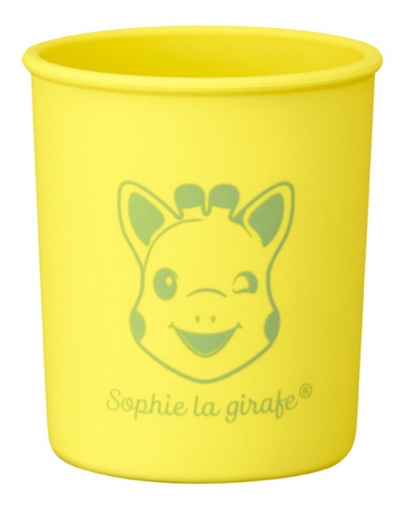 Sophie la girafe Silikon Becher, Gelb