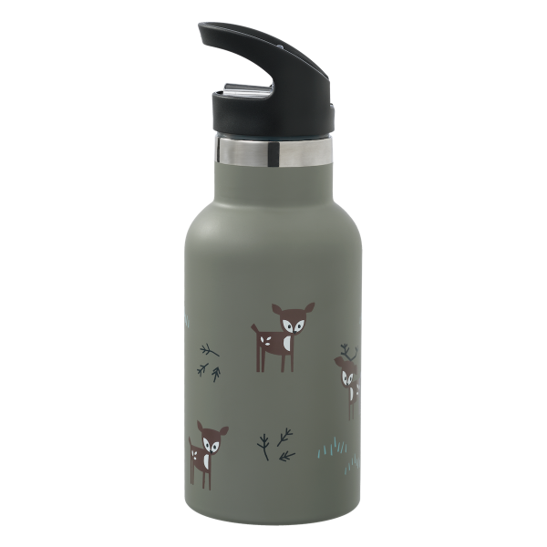 Fresk nordische Thermosflasche 350 ml, Reh Olive