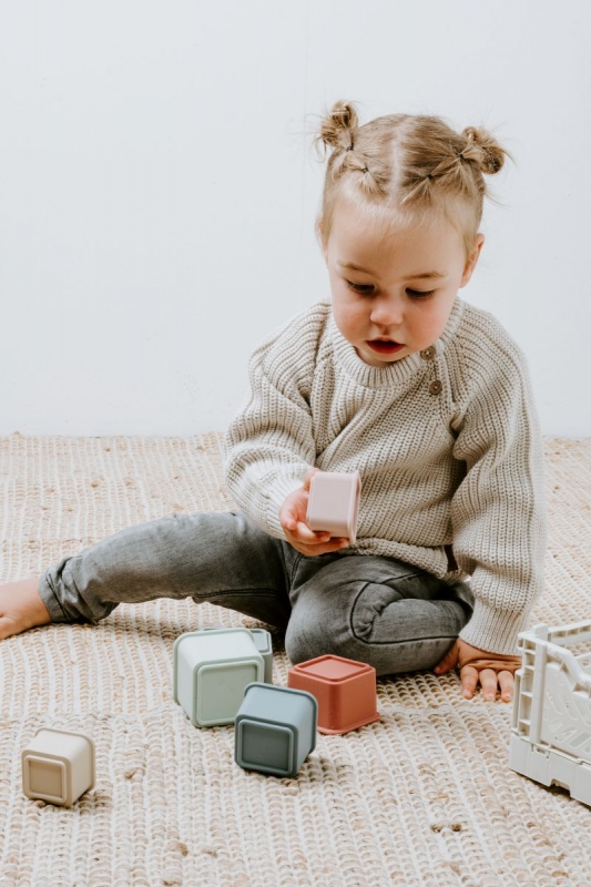 Babys only Baby Pullover Soul, warm linen