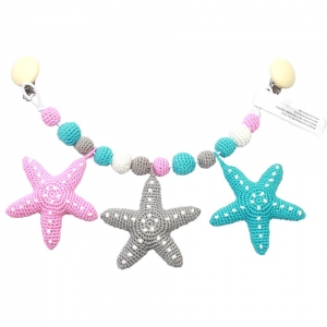 natureZOO Kinderwagenkette, Starfish Girl Version