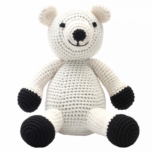 natureZOO Hkel-Teddybr, Weier Eisbr