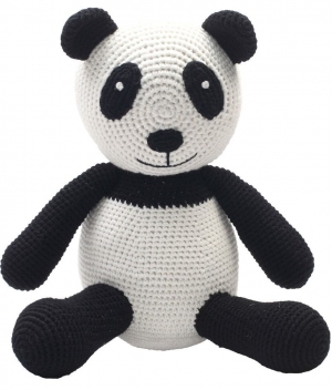 natureZOO XL Teddybr, Schwarzer Panda