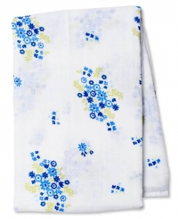 Lulujo Muslin Swaddle Mulltuch - Vintage Blue Bouquet