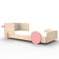 Mathy by Bols Montessori Discovery Einzelbett, Hellrosa