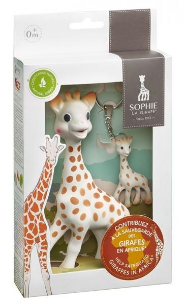 Sophie la girafe Sonderedition - Schtzt die Giraffen (inkl. Schlsselanhnger)