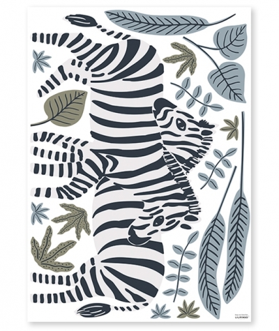 Lilipinso Wandsticker Dekoration, Zebras XL