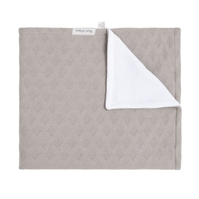 Babys only Babydecke Nickistoff Reef, Urban Taupe