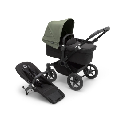 Bugaboo Donkey 5 Mono, Waldgrn/Schwarz/Schwarz