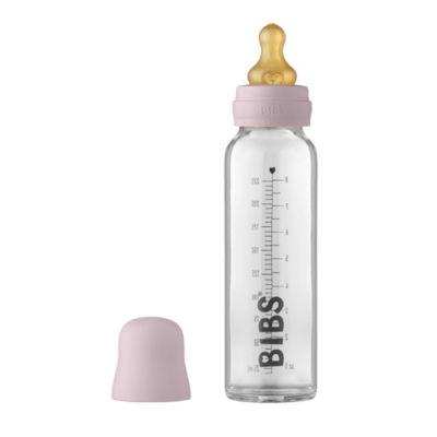 BIBS Baby Glasflasche, Dusky Lilac 225ml
