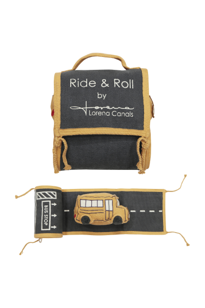 Lorena Canals Ride & Roll Set Schulbus