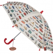 Rex London Kinder Regenschirm, Vintage Transport