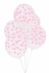 My Little Day Luftballone aus Latex, 5 Stk. - Confetti Rose